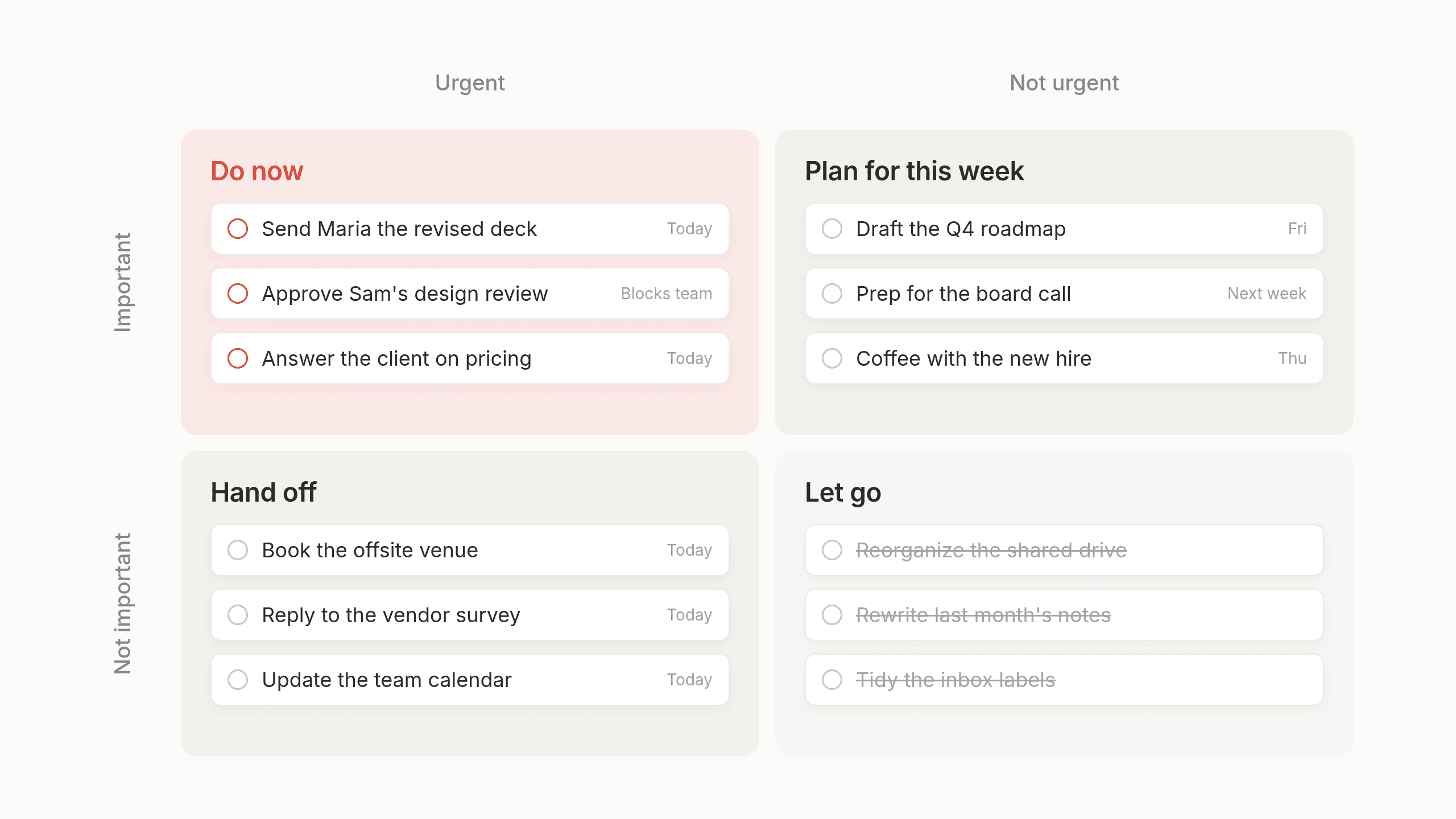 How to prioritize tasks at work when everything feels urgent