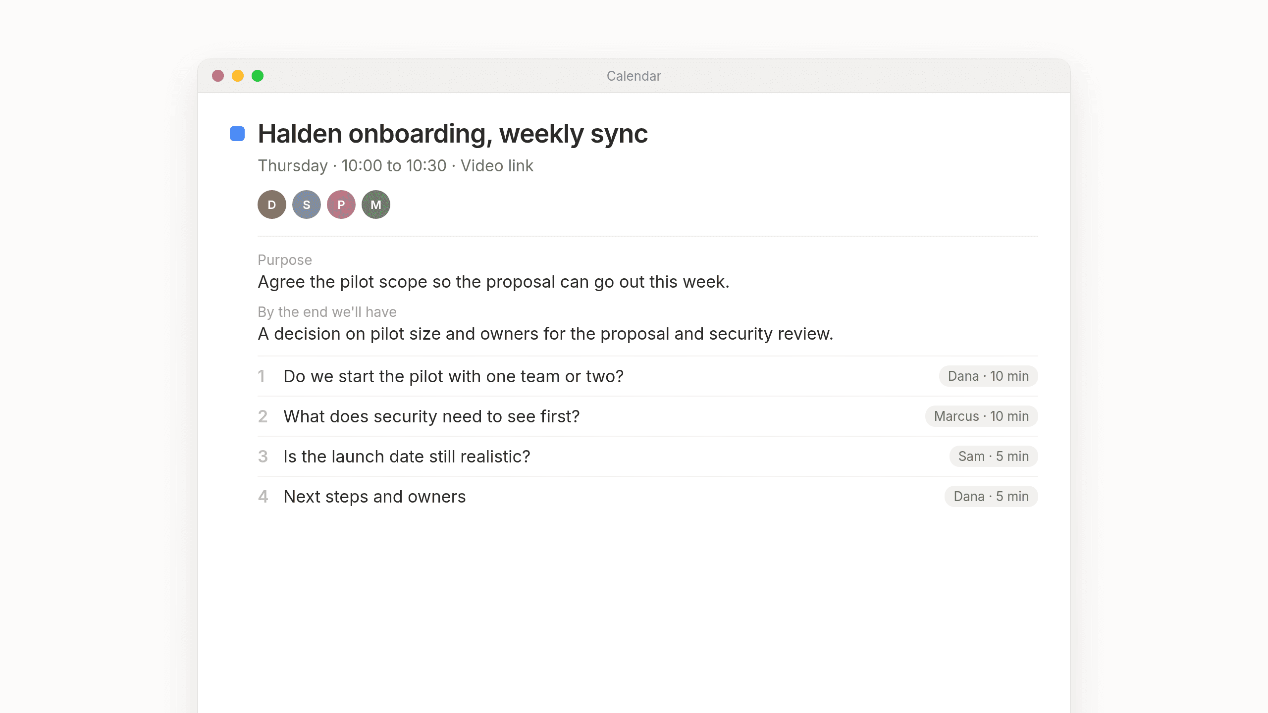 Meeting agenda template: how to prepare an agenda that makes meetings shorter